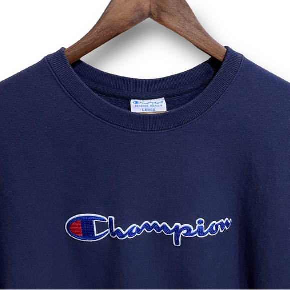Champion Women's Reverse Weave Oversized Crewneck Sweater 

Size Large - Picture 4 of 5